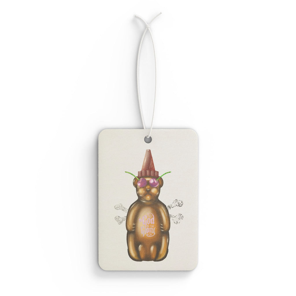 Car Air Freshener — God Be the Glory Bear