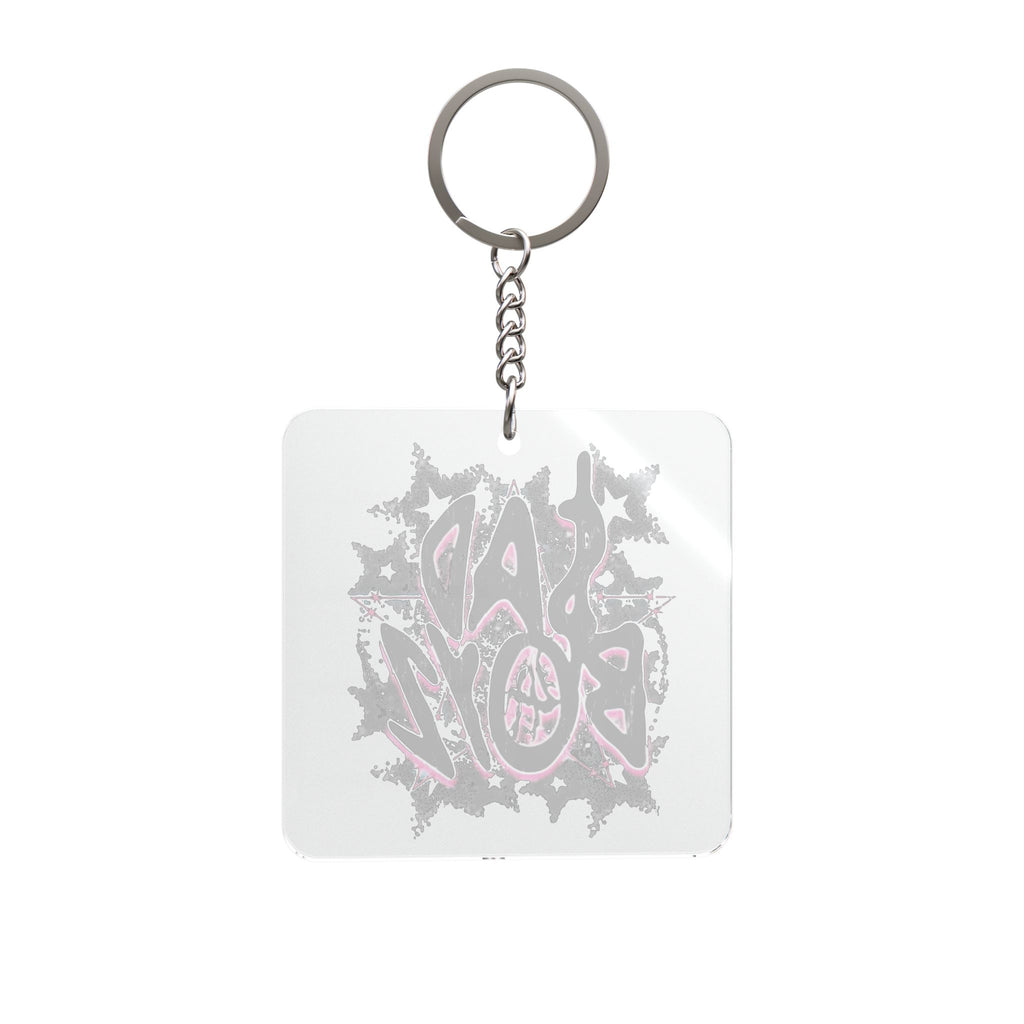 Sad Boyz Square Keychain
