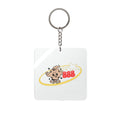 888 Baby Square Keychain