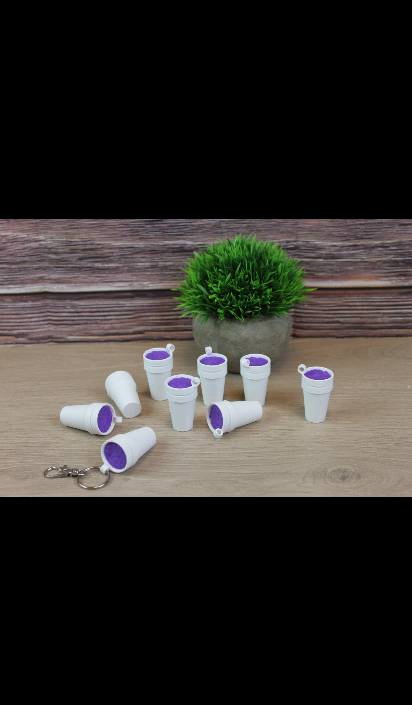 Double Cup Drink Keychain