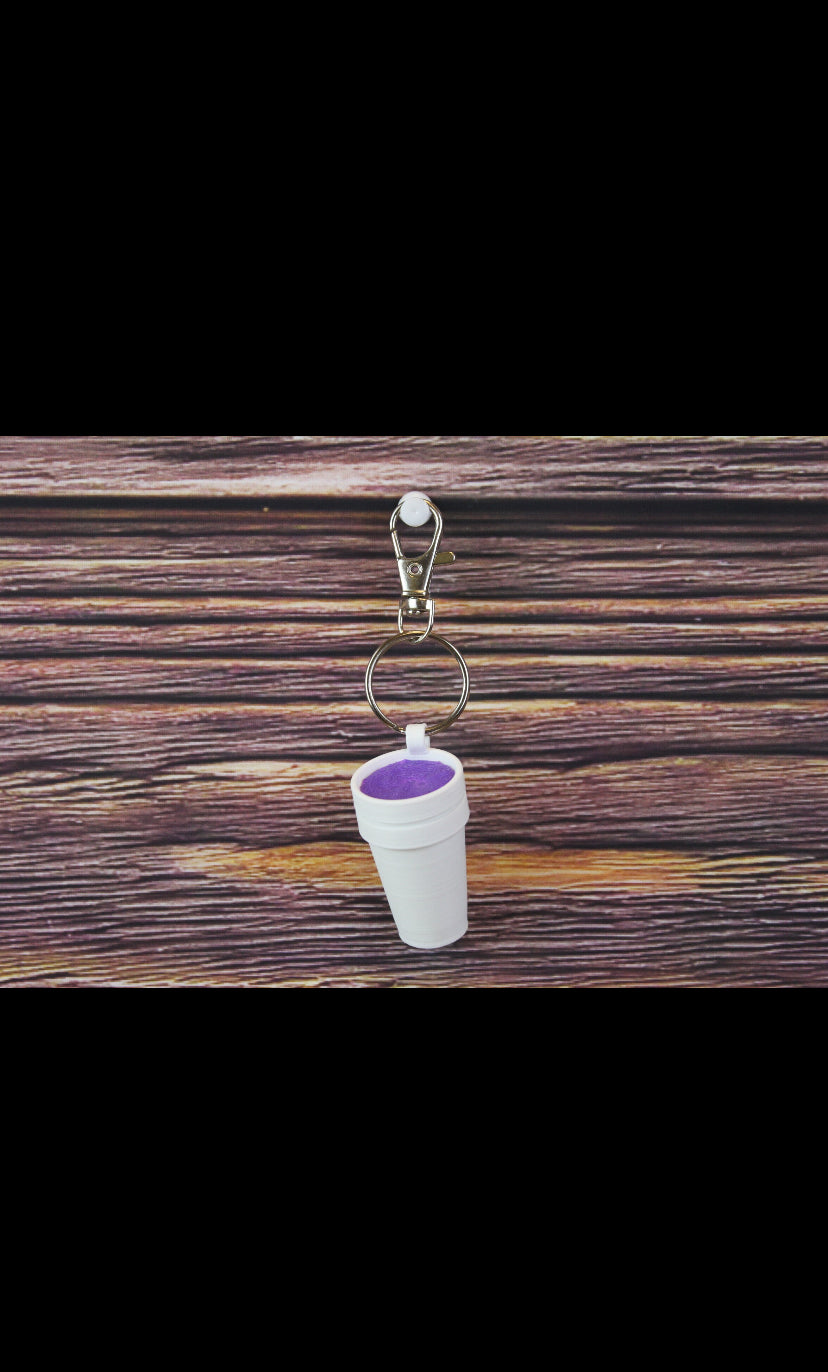 Double Cup Drink Keychain
