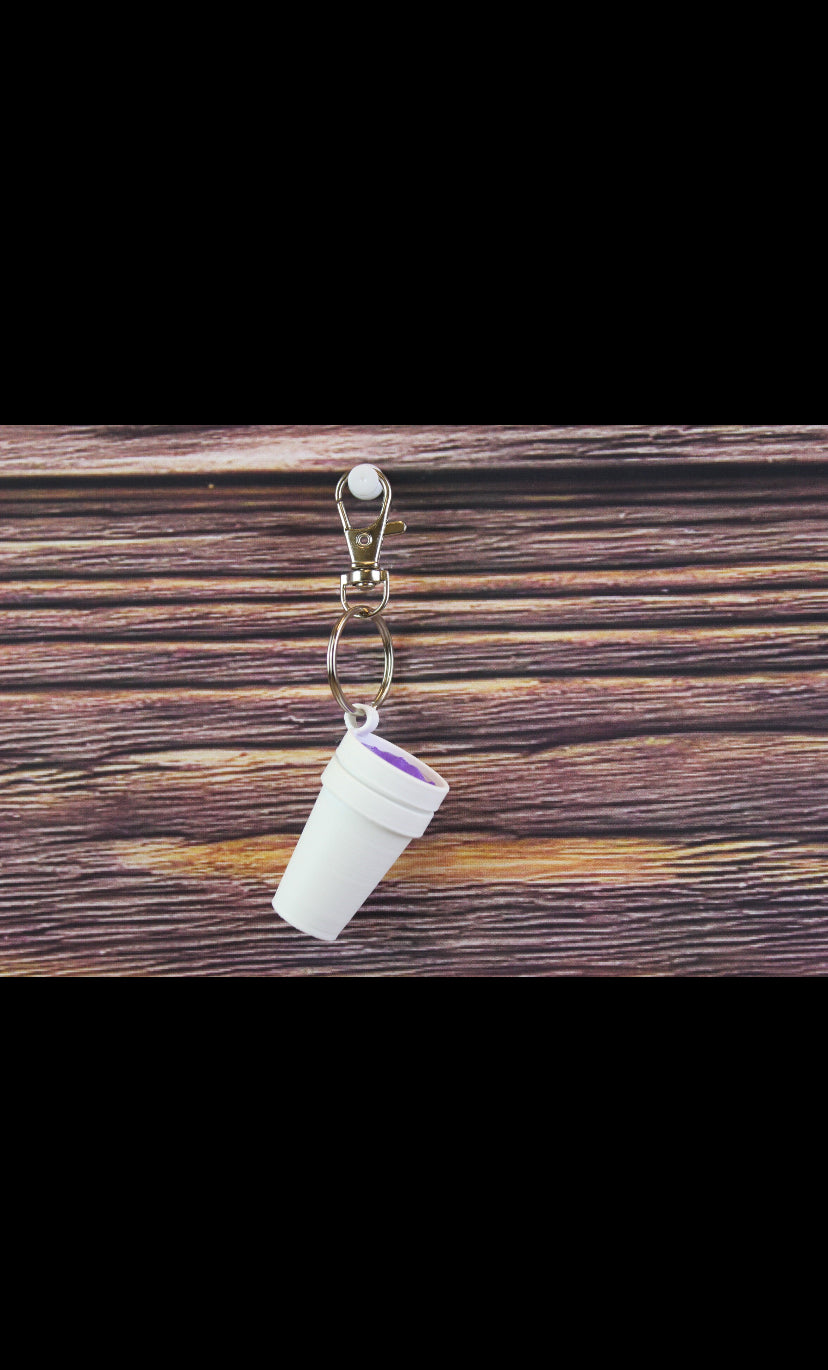 Double Cup Drink Keychain